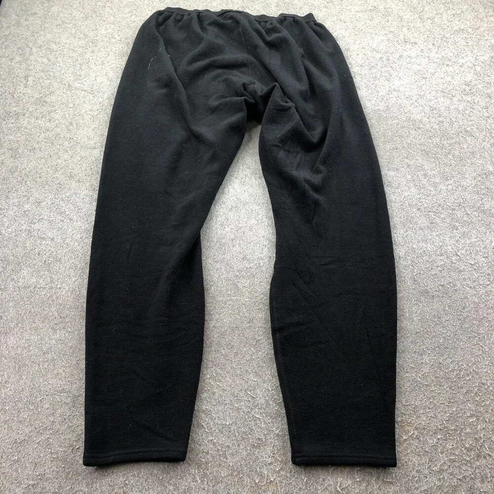 Patagonia Pants Mens XL Black Thermal Capilene Long Johns Base Layer Underwear